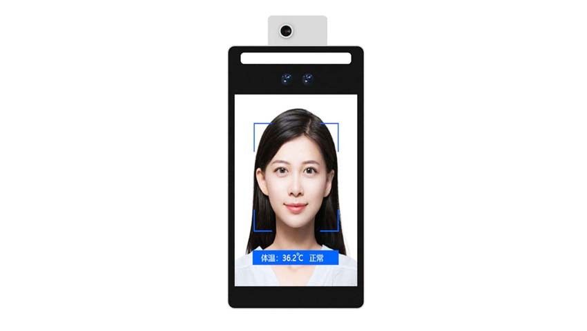 Rakinda F2-H 3D Biometric Facial Recognition Dual Camera Module Face Recognition for Company Entrance